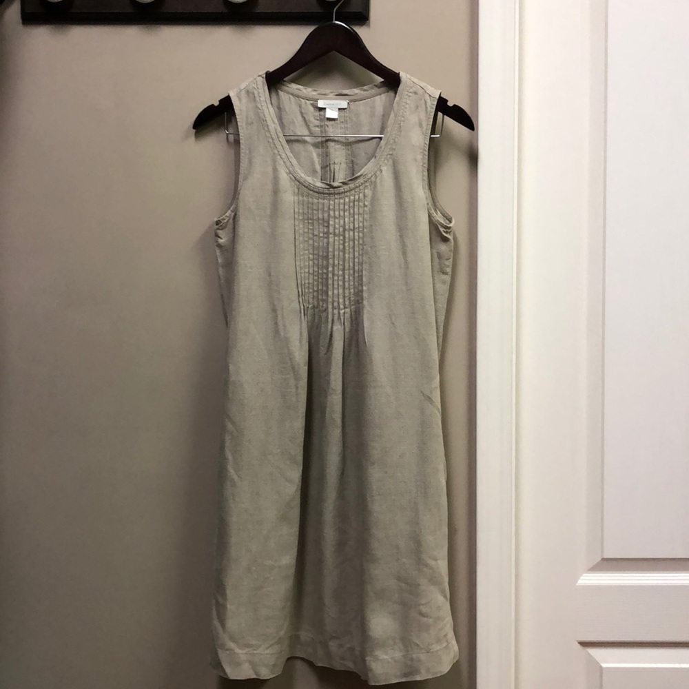 100% Linen Tank Dress